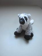 Grijs wit zwarte superzacht pluche ringstaart Maki aapje, Ophalen of Verzenden, Zo goed als nieuw, Overige typen
