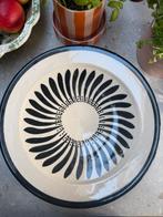 Handbeschilderde Marokkaanse schaal - 34,5 cm, Ophalen of Verzenden