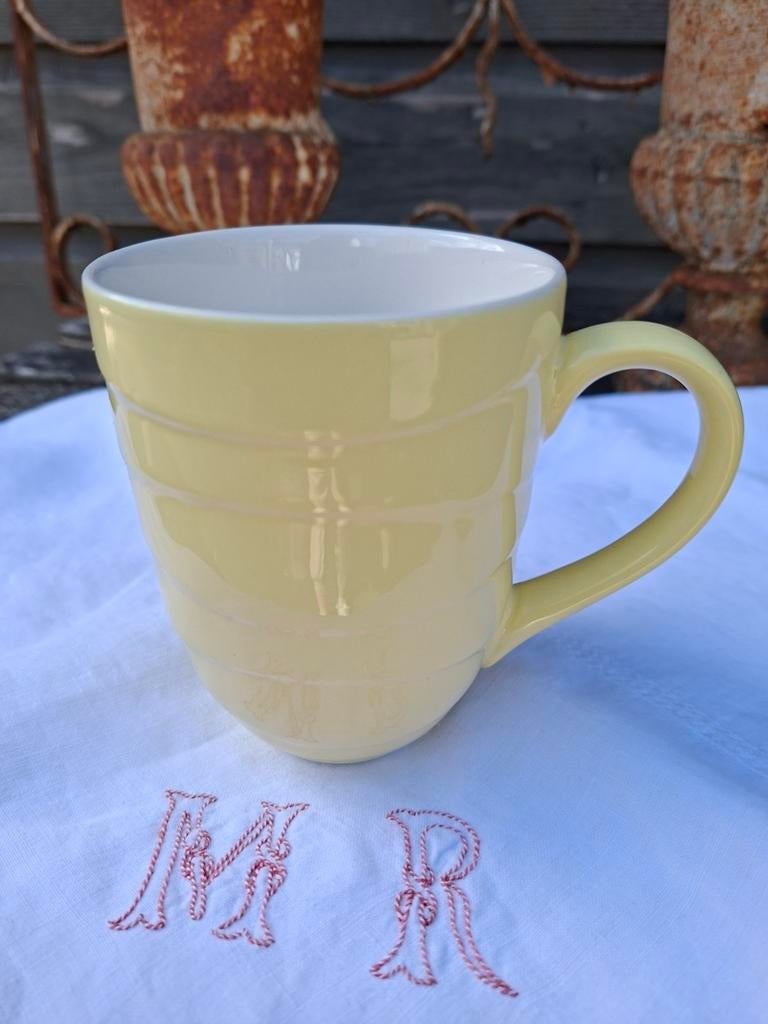 Jamie Oliver Waves mok - geel honey yellow, Ophalen of Verzenden, Zo goed als nieuw, Overige stijlen, Kop(pen) en/of Schotel(s)