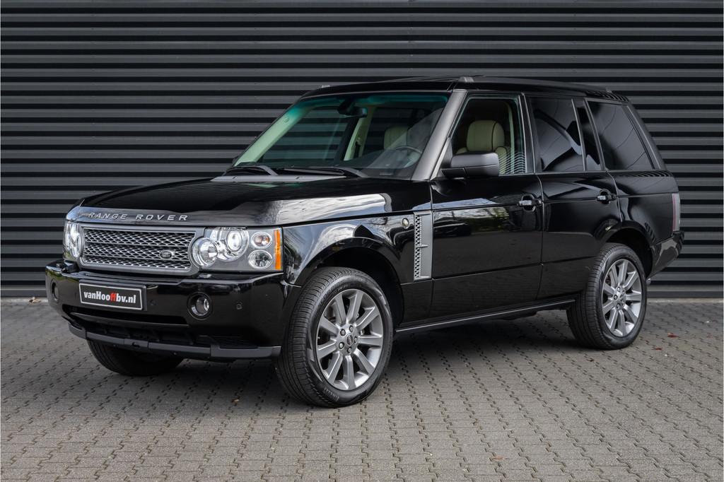 Land Rover Range Rover 4.2 V8 Supercharged - LPG - Perfect o, Auto's, Automaat, Gebruikt, Zwart, Leder