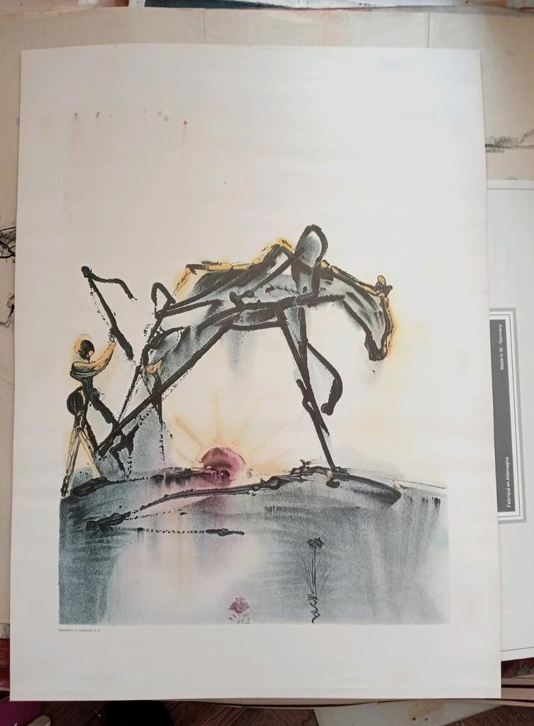 Salvador Dali Le Cheval, Ophalen of Verzenden