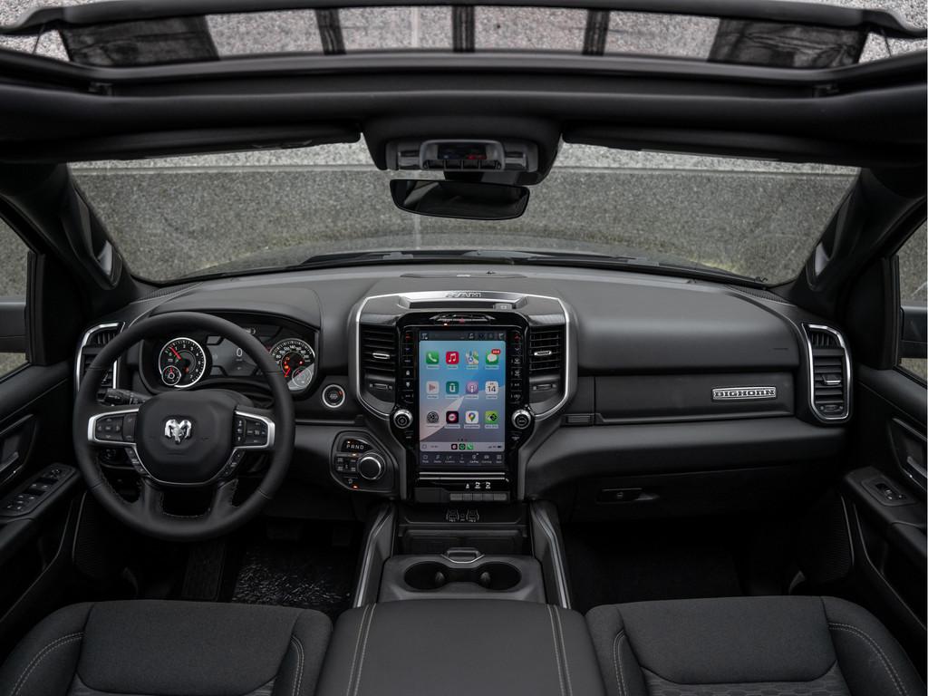 Dodge Ram 1500 3.0L SST 420pk Big Horn Night CrewCab 4x4 |Pr, Auto's, Dodge, Zwart, 2993 cc, 24 maanden, Zwart