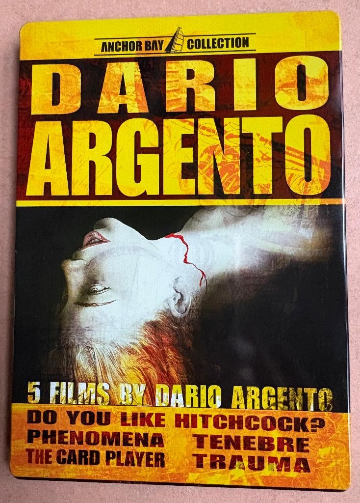 'Dario Argento - Anchor Bay Collection' (5 dvd, import, R1), Vanaf 16 jaar, Slasher, Boxset, Ophalen of Verzenden