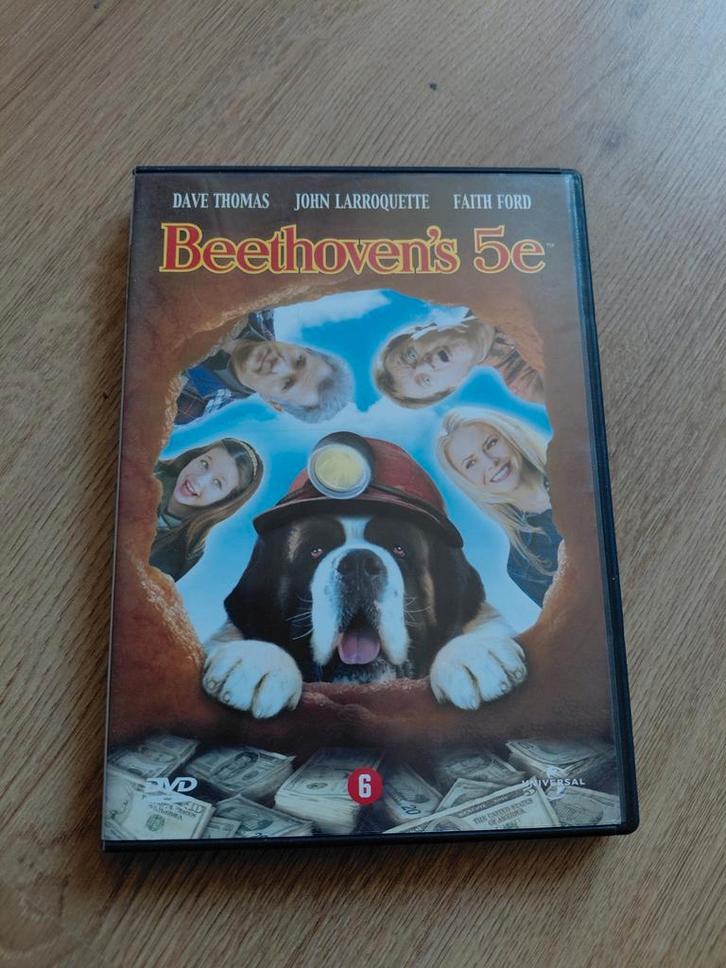 Beethoven's 5th dvd. Beethoven's 5e., Cd's en Dvd's, Dvd's | Kinderen en Jeugd, Zo goed als nieuw, Film, Dieren, Vanaf 6 jaar