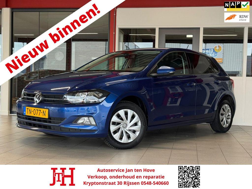 Volkswagen Polo 1.0 TSI Comfortline*Parkeersensoren*Cruise c, Voorwielaandrijving, Adaptive Cruise Control, Stof, Blauw