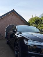 Audi A6 3.0 TDI Avan Quat S-tr 200KW 2016 Zwart, Auto's, Automaat, 2000 kg, Leder en Stof, Zwart