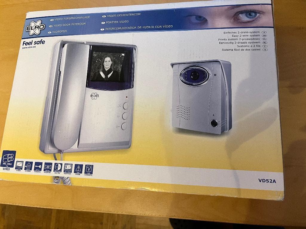 Elro deurbel met camera, Ophalen, Nieuw, Stopcontact