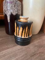 Fat Lava VEB Haldensleben Vaas, Huis en Inrichting, Overige kleuren, Ophalen of Verzenden, Minder dan 50 cm, Glas