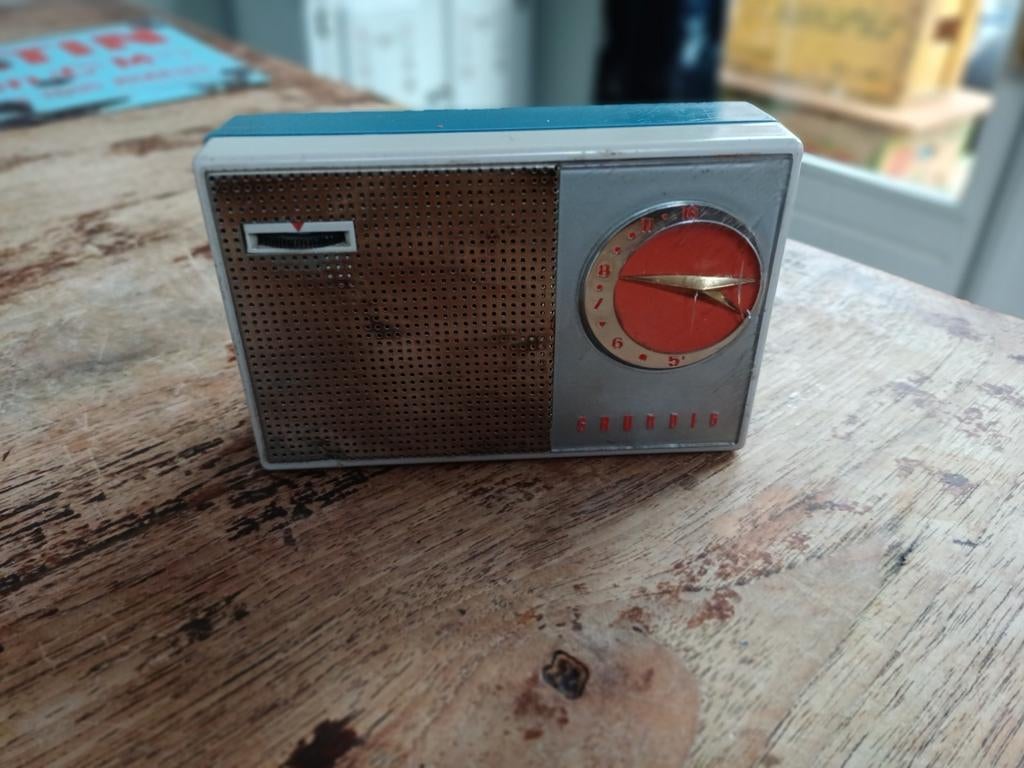 Grundig Micro Transistor-Boy 59, Audio, Tv en Foto, Vintage Televisies, Gebruikt, Grundig, Grundig, Ophalen of Verzenden