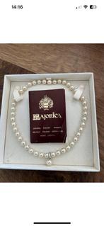 Mooie majorca parels, Ophalen of Verzenden, Zo goed als nieuw, Wit, Met hanger