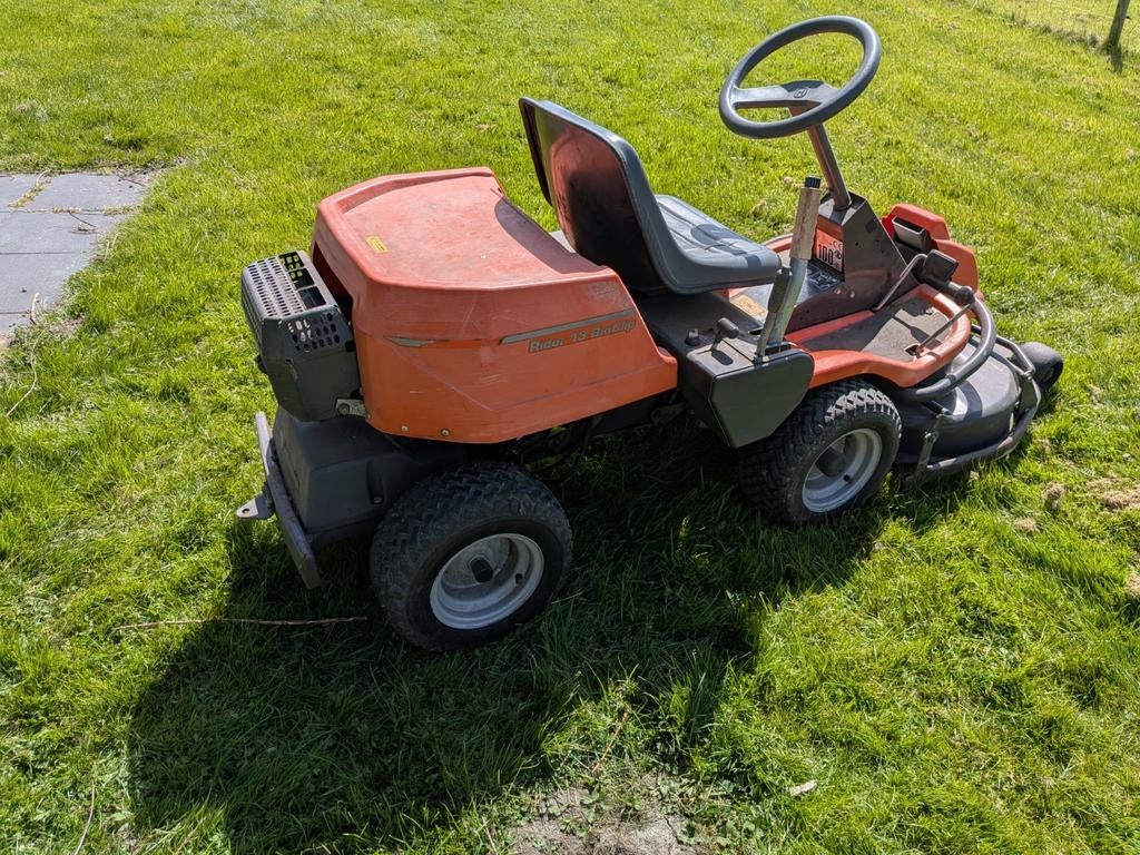 Husqvarna Rider 13 BioClip Zitmaaier, Ophalen, Cirkelmaaier, Gebruikt, Mulchfunctie