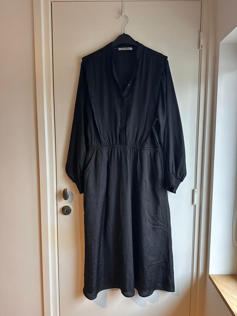 Co’Couture Cassie jurk maar L (ZGAN), Zwart, Maat 42/44 (L), Ophalen of Verzenden, Zo goed als nieuw