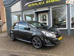 Opel Corsa 1.4-16V TURBO / OPC EDITIE / NAVI / 120 PK / PDC, Voorwielaandrijving, Stof, Gebruikt, Zwart