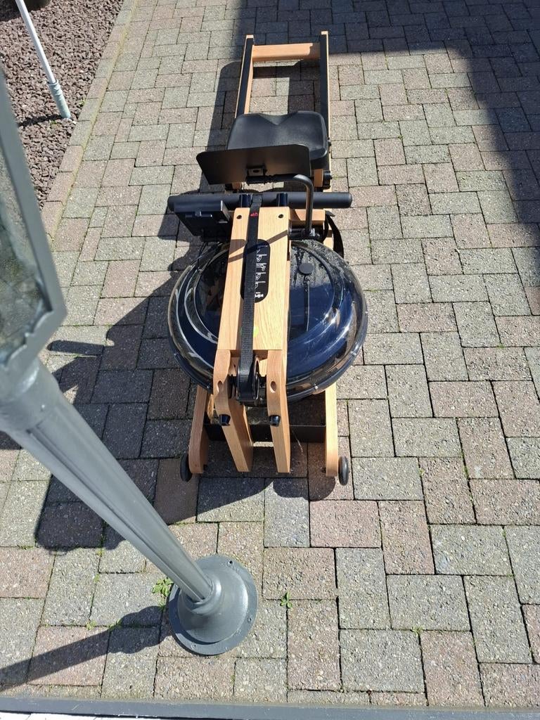 VirtuFit Elite Roeitrainer Water Resistance Hout Oak, Ophalen, Overige materialen, Zo goed als nieuw, Rug