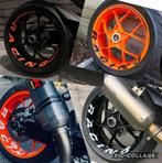 RACING stickerset velgen KTM Superduke 1290/1390/GT en ander, Motoren, Accessoires | Overige, Ophalen of Verzenden, Zo goed als nieuw