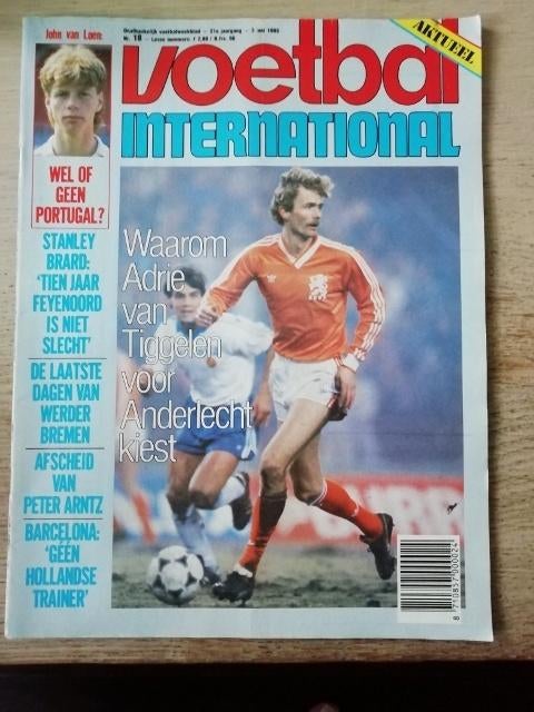 Voetbal International, 21e  jaargang, nr. 18, 1986, Ophalen, Gebruikt, Overige binnenlandse clubs, Boek of Tijdschrift