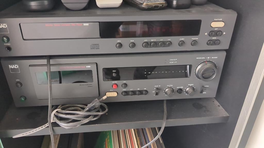 NAD cd en casettedeck, Audio, Tv en Foto, Cd-spelers, Ophalen, Gebruikt, Overige merken