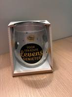 Proost! Wijn/waterglas 'Voor een echte levensgenieter', Ophalen of Verzenden, Nieuw