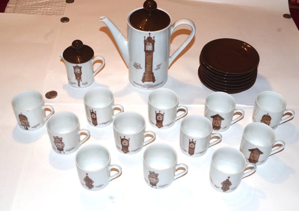 klokkenservies, Ophalen