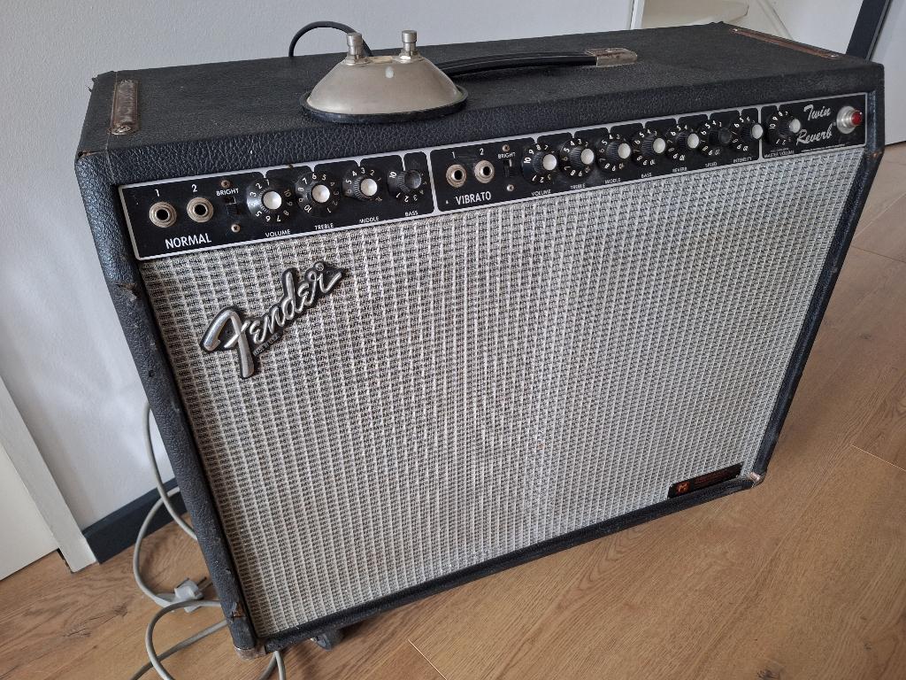 Fender Twin Reverb Blackface, Muziek en Instrumenten, Ophalen, Gebruikt, Gitaar, 100 watt of meer