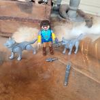 Playmobil novelmore boogschutter met wolf 70229, Ophalen of Verzenden, Zo goed als nieuw, Los playmobil