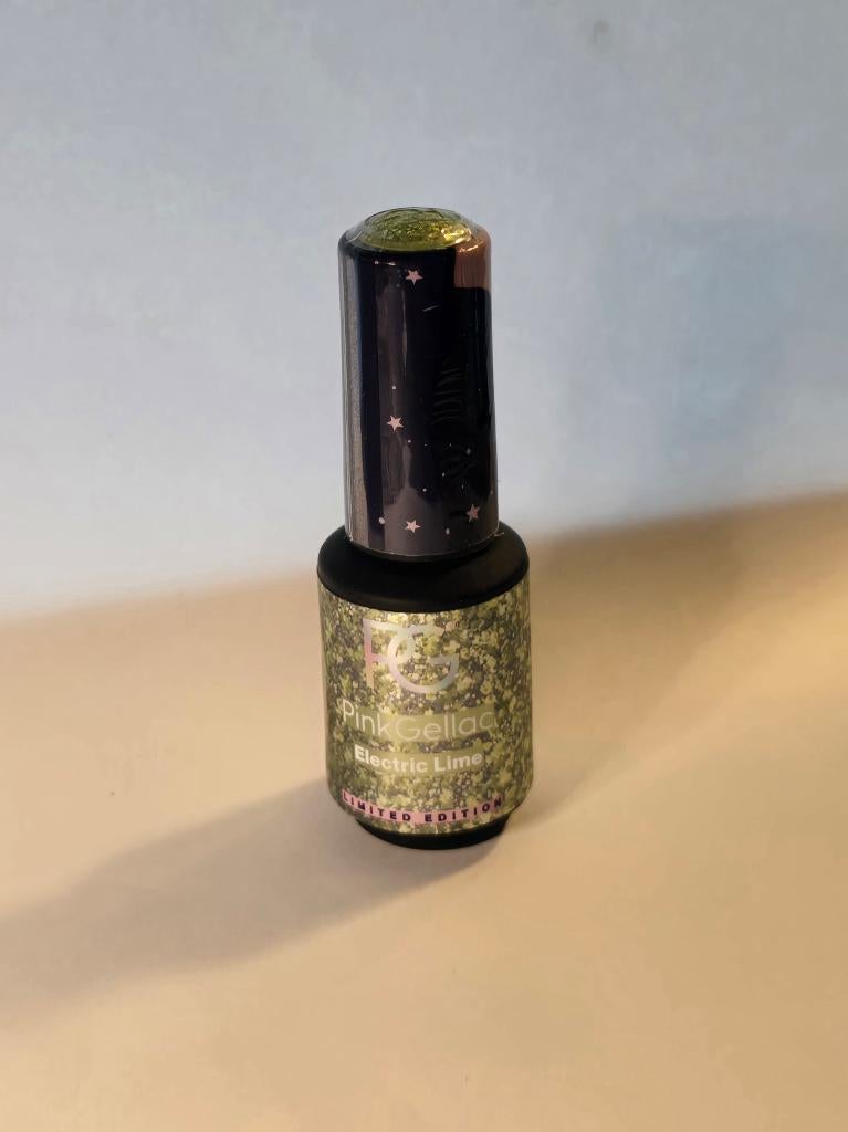 Pink Gellac Electric Lime Limited Edition, Nieuw, Ophalen of Verzenden, Groen, Handen en Nagels