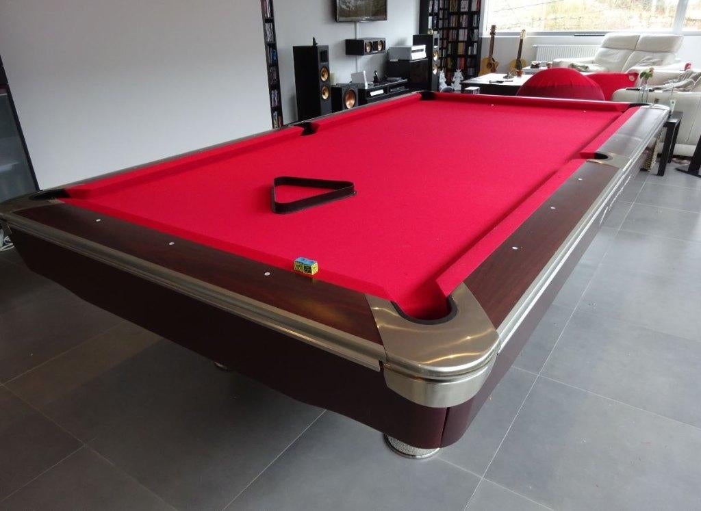 POOLTAFEL OP LEISTEEN NIEUW, Sport en Fitness, Biljarten en Poolen, Ophalen of Verzenden, Nieuw, Pooltafel