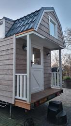 Tiny house UNIEK!  op trailer 690 x 255  slaapvide badkamer!, Ophalen
