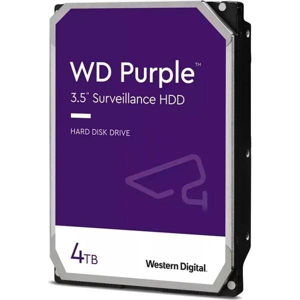 WD Purple 4 TB harde schijf, Computers en Software, Harde schijven, Refurbished, Desktop, Intern, HDD, SATA, Ophalen of Verzenden