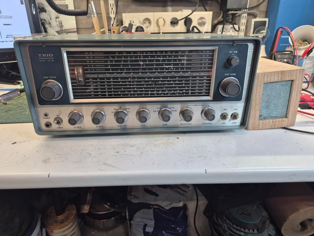 Trio Jr 60 / Lafayette HE 80 Zeldzame Communicatie Ontvanger, Telecommunicatie, Zenders en Ontvangers, Gebruikt, Ophalen of Verzenden