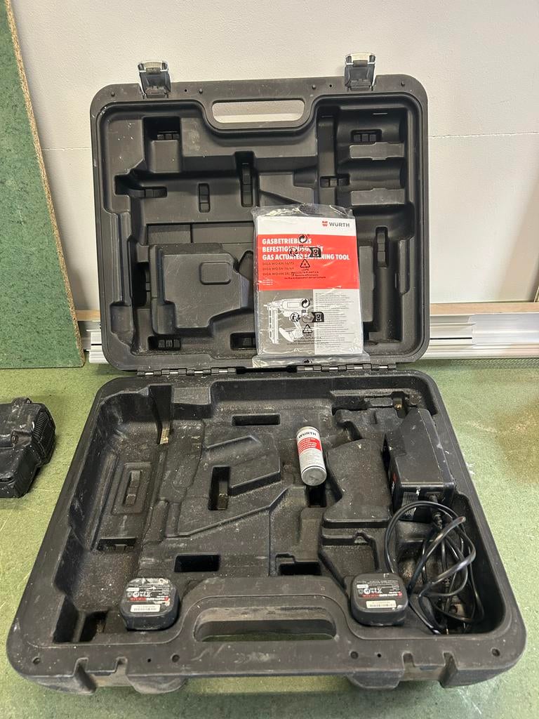 WÜRTH MASTER DIGA WO-SN 16/64 gas tacker, Ophalen of Verzenden, Gebruikt