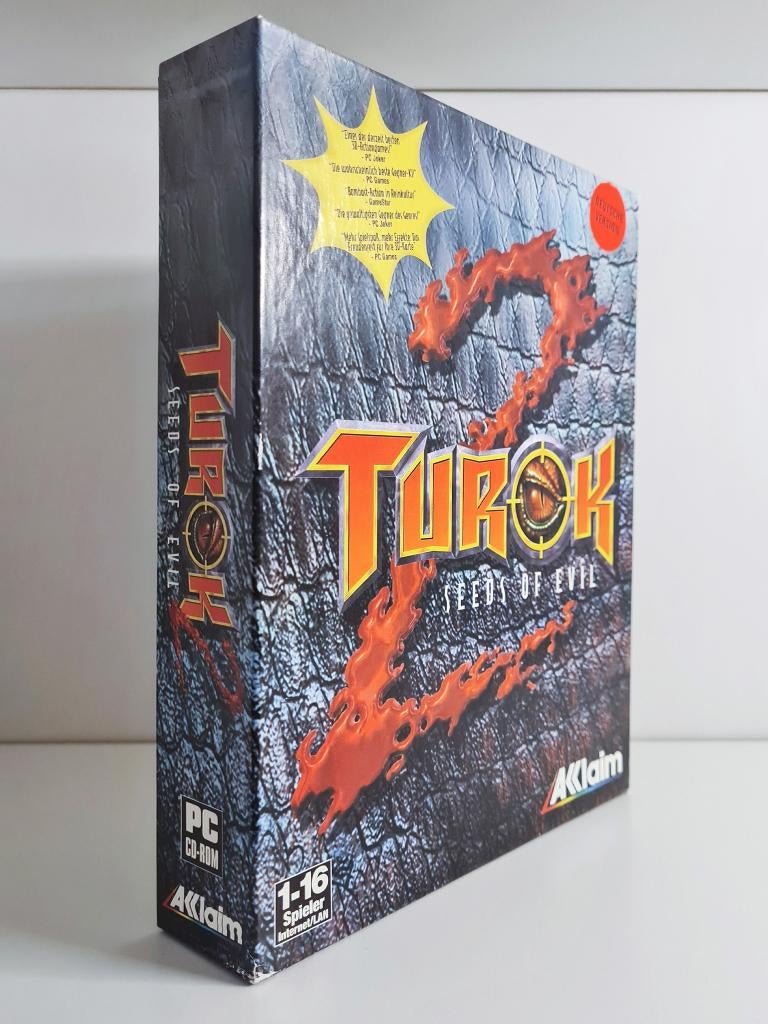 Turok 2 - Special Edition Comic Book - PC Big Box, Vanaf 18 jaar, Shooter, 1 speler, Ophalen of Verzenden