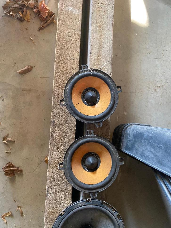 Luidsprekers/audioversterkers, Audio, Tv en Foto, Luidsprekers, Gebruikt, Front, Rear of Stereo speakers, 120 watt of meer, Overige merken