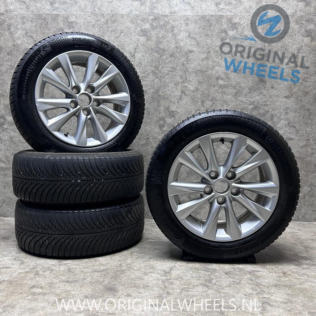 16 inch velgen +☀️ of 🌦️ banden Toyota Corolla Auris, Auto-onderdelen, Banden en Velgen, Gebruikt, 16 inch, Banden en Velgen