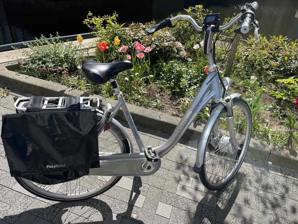 Elektrische fiets Sparta, Fietsen en Brommers, Fietsen | Dames | Damesfietsen, Ophalen, Terugtraprem, Sparta, Versnellingen