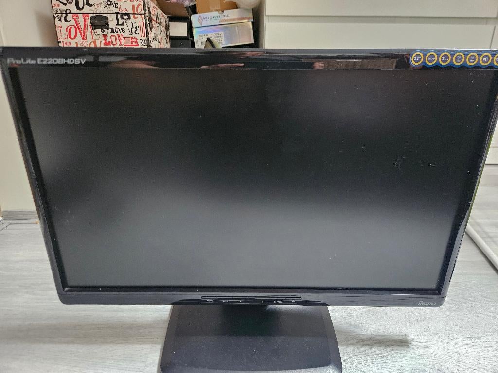 Pc scherm, Computers en Software, Monitoren, Ophalen, Zo goed als nieuw, 60 Hz of minder, Overige typen