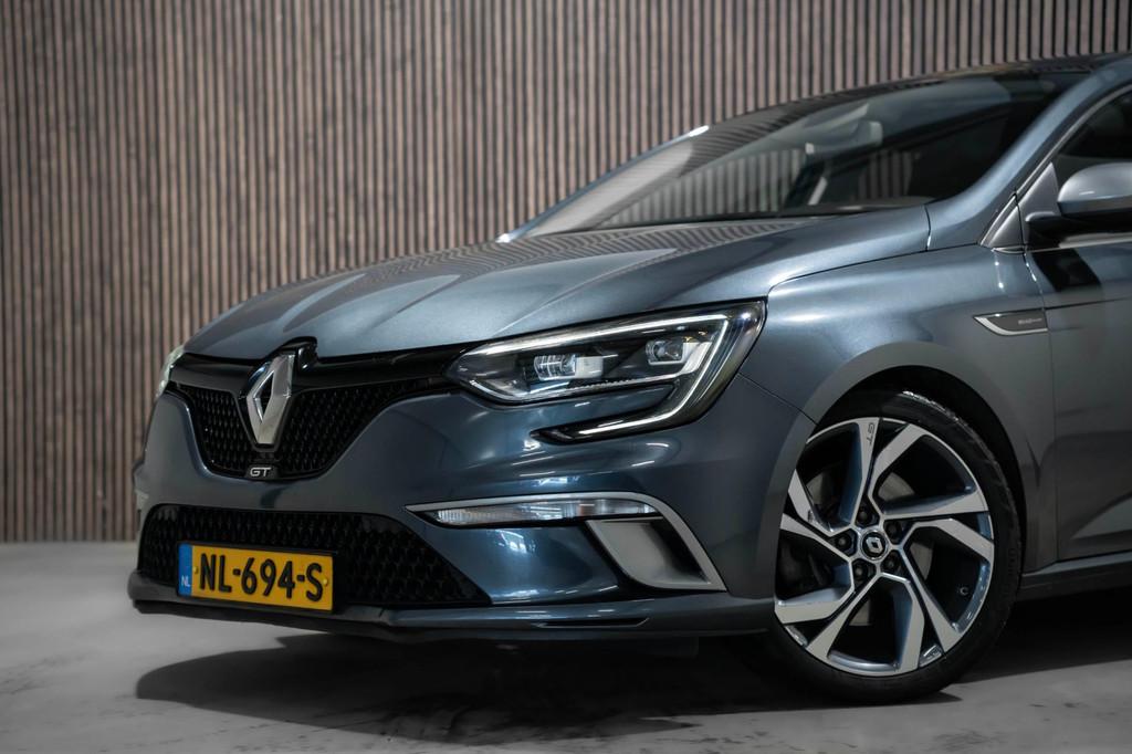 Renault Mégane 1.6 TCe GT LED PANO AUTOMAAT, Auto's, Renault, Gebruikt, 4 cilinders, Origineel Nederlands, Parkeersensor