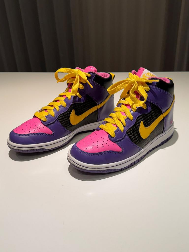 Nike Dunk High Vintage – Maat 39 – Unieke Colorway (2008), Ophalen of Verzenden, Zo goed als nieuw, Overige kleuren