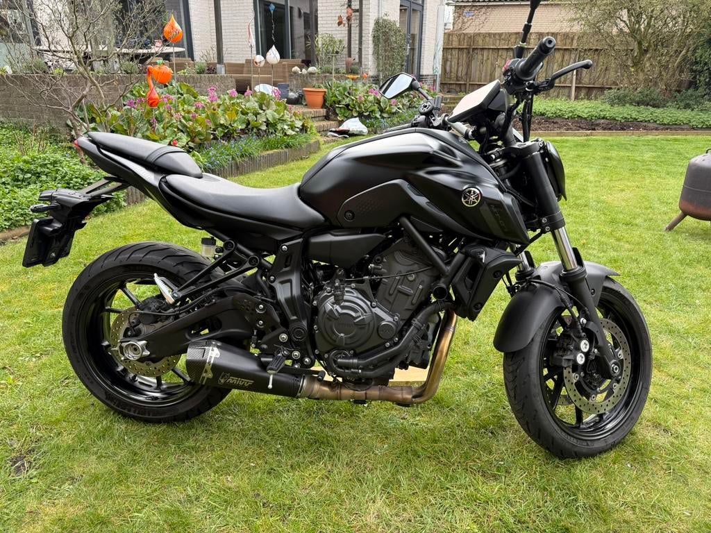 Yamaha MT-07 (2024) — 35KW (A2) FABRIEKSGARANTIE – 13.700 km, Motoren, Motoren | Yamaha, Particulier, Naked bike