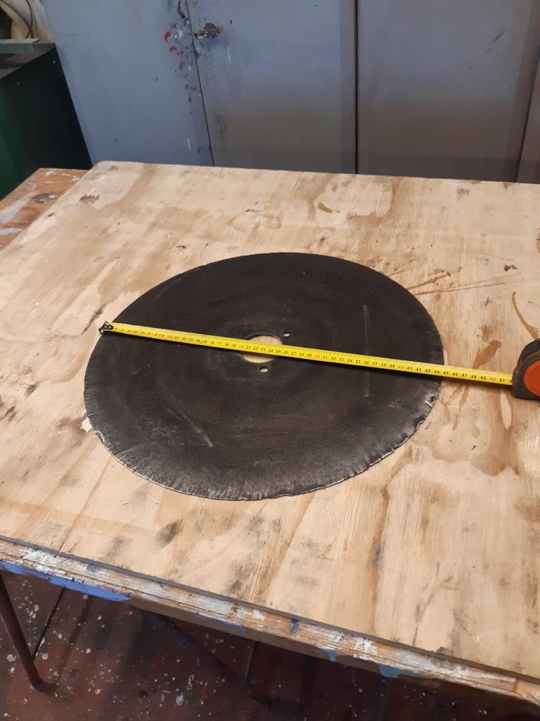 Kouterschijf 45 cm of ruilen, Ophalen, Gebruikt, Plank, Minder dan 200 cm