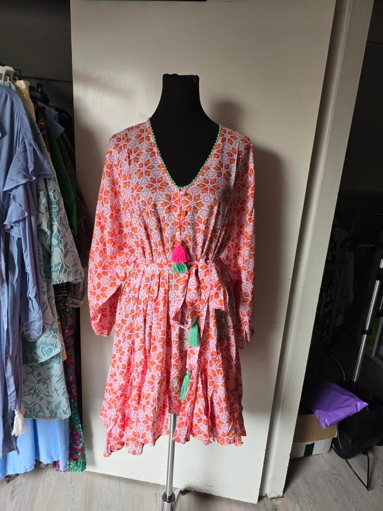 Jurk nieuw van place du soleil, Kleding | Dames, Overige kleuren, Maat 42/44 (L), Nieuw, Ophalen of Verzenden