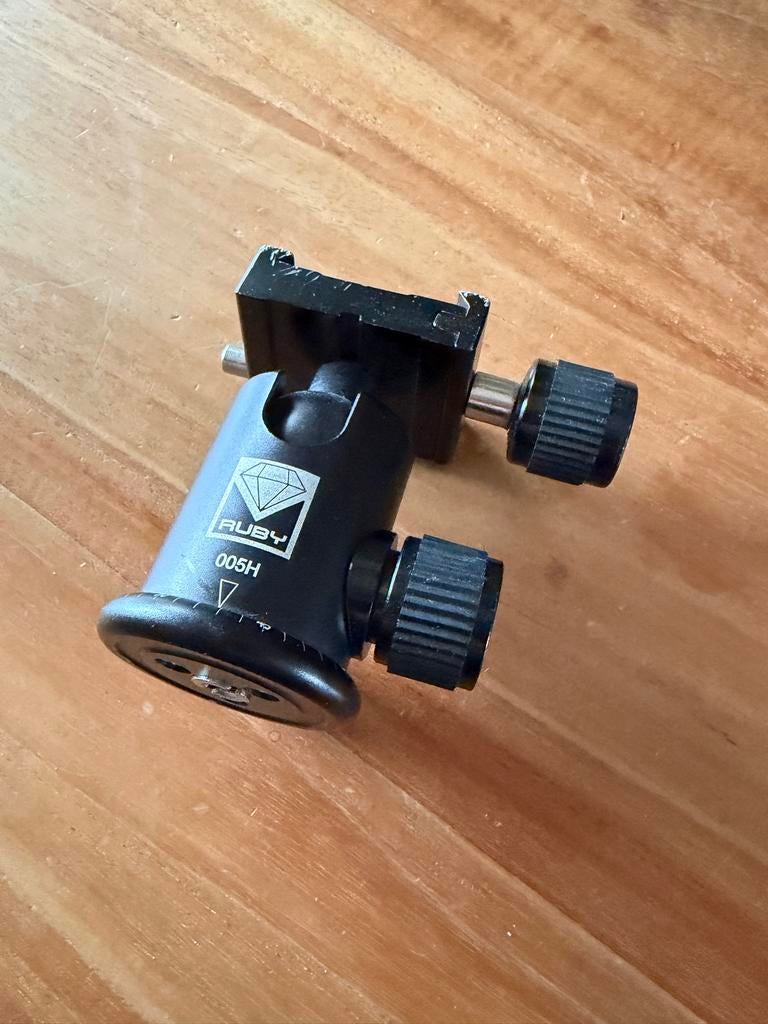 Ruby 005H aluminium magnesium legering statief balhoofd, Gebruikt, Balhoofd, Ophalen of Verzenden, Minder dan 150 cm