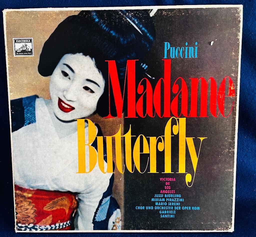 Madame Butterfly + Das Land des Lächelns LP Vinyl Origineel, Ophalen, Gebruikt, Opera of Operette, Romantiek