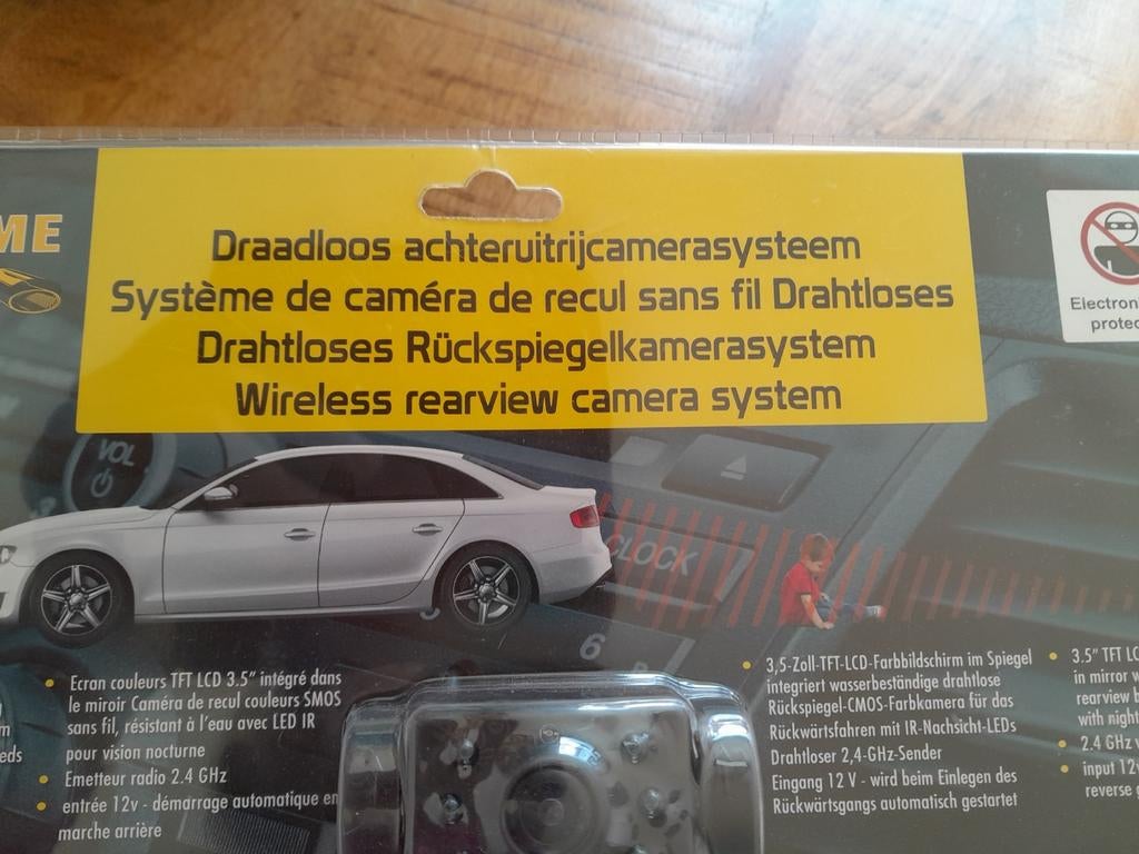 Nieuwr draadloze acheruitrij camera, Ophalen of Verzenden