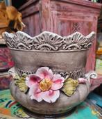 Vintage/Bloempot/Bassano/Style, Ophalen of Verzenden