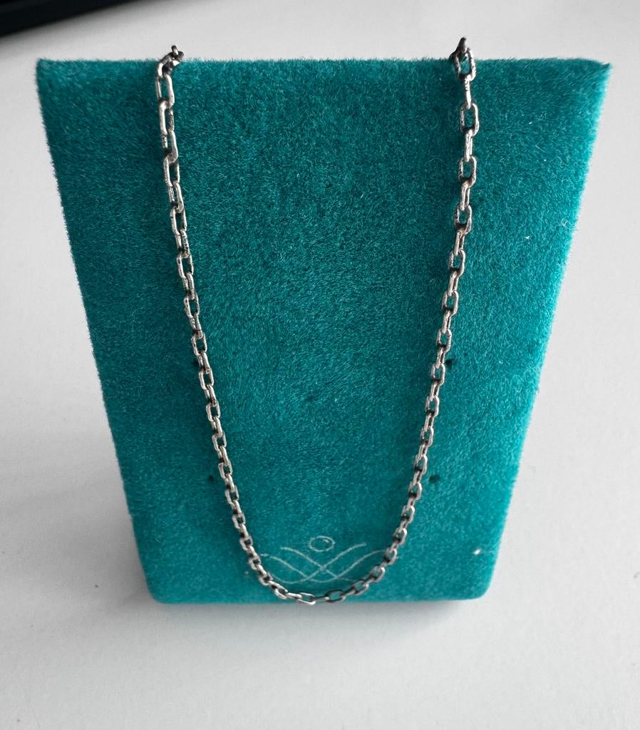 Zilveren ketting, Sieraden, Tassen en Uiterlijk, Kettingen, Ophalen of Verzenden, Zo goed als nieuw, Zilver