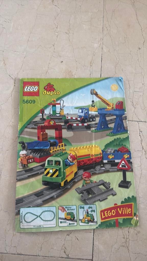 Duplo trein 5609, Kinderen en Baby's, Speelgoed | Duplo en Lego, Ophalen, Compleet, Gebruikt, Duplo
