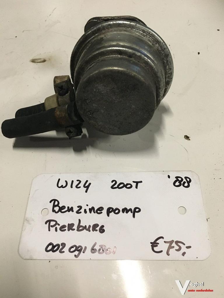 Mercedes w124 200T Benzinepomp Pierburg 1988