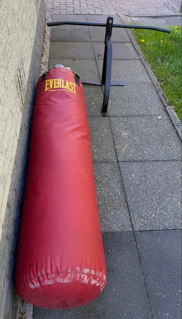 Everlast Bokszak met Pull-up Bar, Ophalen, Gebruikt, Bokszak