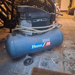 Compressor, FERM 3500, Doe-het-zelf en Verbouw, Compressors, Minder dan 25 liter, Ophalen, Gebruikt, Minder dan 200 liter/min